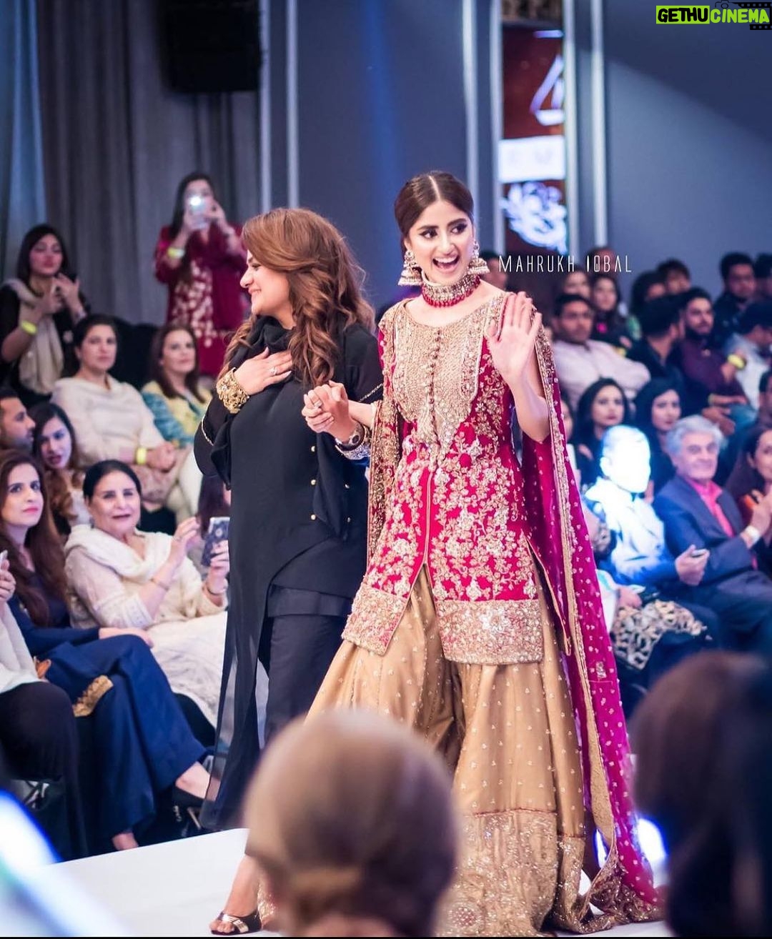 Sajal Ali Instagram - 21st october 2016! my first ramp walk, I still remember I was super scared like always but still managed to smile!