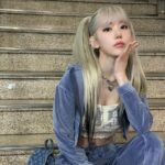 Sakura Miyawaki Instagram - 내가 뜬 탑으로 EASY 무대 하기 😏 🩵 🤍