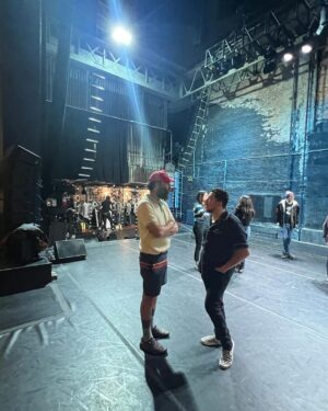 Sal Vulcano Instagram - Incredible weekend watching my brother @salvulcano crush his 1st standup special🔥
You guys are in for a treat. It looks gorgeous, the set is hilarious, and the crowds were perfect. Sal is the mensch amongst men, and worked his ass off for this. Always good being inspired by homies. @arishaffir @bramsec & @800pgm were legends, and @chrisjcomedy set the tone up top. 
Thanks for the fun Chicago!!😎