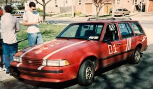 Sal Vulcano Instagram - When I was 19 my friends taped up my car to make it look like I got it painted & detailed. I never removed it. I delivered pizza for years in this car. I delivered pizza to members of the Wu Tang clan in this car. I thought it would be mortifying but people celebrated it - honking, yelling from the streets, taking pictures with it. Point is, don't forget to be ridiculous and make memories. God bless.