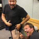 Sal Vulcano Instagram – 25 years ago when this young man was born, neither he nor I could anticipate that decades later I would have a photo realistic tattoo of his 15 year old self on my left thigh. And we especially couldn’t anticipate him *posing hours* for the second tattoo, at age 20, on my right thigh. 

I now live with @c.syresmith immortalized on all of the thighs I have. 

A fine consolation was that Jaden is an extremely kind, cool individual who was generous with his time and even kept in touch. 

I now plan to tattoo his likeness every five years as we both age like fine wine. He is 25 now and so I am due. Inner thigh? Outer arm? His face over my face? I’m not sure. 

ONE THING I AM SURE OF – IF YOU COME SEE ME ON TOUR – YOU WILL SEE MY THIGHS AND YOU WILL MEET MY JADEN’S. There are only **EIGHT SHOWS LEFT** of this tour, ALL THIS MONTH, before I film my debut Stand Up Comedy special at the Vic Theater in Chicago on Dec 1 & 2nd.

After that, all this material is retired and my Jaden’s will be hibernating for the winter. If you’ve read this far, you are who I am talking to.  How do you still not have a ticket to my tour or special if you are this invested in me and my thighs? It seems ludicrous. 

CORRECT IT:

Cedar Rapids 11/11
Springfield, IL 11/12
Duluth 11/16
Appleton 11/17
Rochester, MN 11/18
Davenport 11/19
Elkhart, IN 11/29
Wilkes-Barre 12/16

CHICAGO 12/1 & 12/2 – Special Taping – If you’re at the special taping you’re automatically entered to win a trip to the set of Impractical Jokers.  You and a Plus one. Hotel and airfare. Pulling one random ticket from the four Chicago shows as a thank you to you all. God bless ✌️

LINK IN BIO. 

HAPPY BELATED BIRTHDAY, @chrisjerichofozzy!