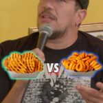 Sal Vulcano Instagram - Curly fries vs waffle fries? Let’s settle it in the comments ⬇️ @tastebudspod @joederosacomedy @thehomelesspimp