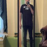 Sal Vulcano Instagram - Green Room mirror spot on. I'm in the WNBA now.