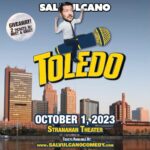 Sal Vulcano Instagram – TOLEDO! How are you fine Ohioans? (<— this feels incorrect)

I will see you THIS Sunday! If you want a chance to win a MEET & GREET, comment and tag a friend!

Toledo. Sounds like torpedo. I think that’s why I’m shooting through the air with a microphone between my legs. The microphone represents a torpedo and the torpedo represents Toledo. But come to think of it, I believe torpedoes are exclusively under water? So, maybe it’s supposed to be like a big flying microphone phallus or something. Believe whichever one makes you want to come to the show.
