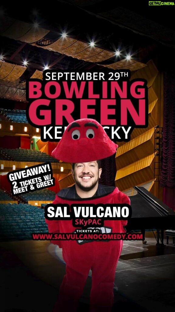 Sal Vulcano Instagram - See you THIS FRIDAY Bowling Green!! Comment by tagging a friend for a chance to win a MEET AND GREET. I’ll be honest I have no idea what anything in this promo means. But I guess I’m a red monster who enjoys country music now.