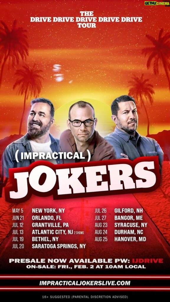 Sal Vulcano Instagram - New dates just added to the @impracticaljokerstour this summer!! Link to tickets in bio.
