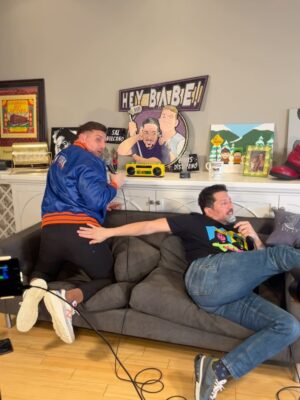 Sal Vulcano Instagram - Babes are all about COMEDY! That’s it!! 😅
Watch out! The Babes are coming back next week FEB 8th!! ALL NEW EPS🙌🙆🏻‍♂️🙆🏼‍♂️

#comedy #fyp #podcast #HeyBabe