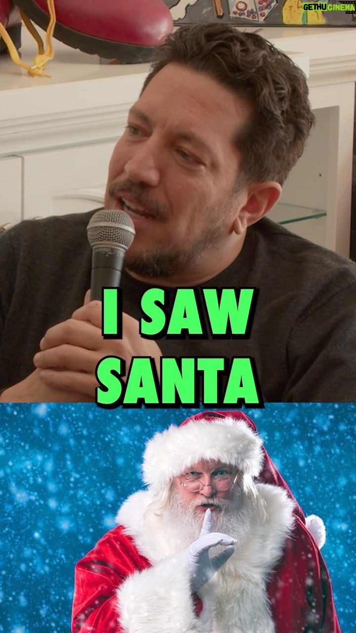 Sal Vulcano Instagram - Sal saw Santa babes!! 🎅🎁 NEW EP is now out! For full EP, click on the link in bio or go to the No Presh channel on YouTube! Audio available on Spotify, iTunes, etc. Wanna help the pod? Subscribe to the No Presh Network on You Tube! Follow and rate us on iTunes! Follow on Spotify. #comedy #santa #fyp #podcast