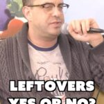 Sal Vulcano Instagram – Leftovers yes or no?? 😂 Latest Tastebuds is out with @toddbarry 🙌 
#comedy #tastebuds #leftovers #fyp #podcast