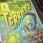 Sal Vulcano Instagram – So fun getting to know @salvulcano a little bit while working on this poster for his Comedy Special Taping Terrified Dec. 1&2 in Chicago at @thevicchicago . These limited edition screen prints will be available at the show/s as long as they last! (Reposting cause Sal wasn’t tagged properly)

#flatstock #screenprinting #silkscreen #poster #comedyposter #gigposter #printingprocess #artistprocess