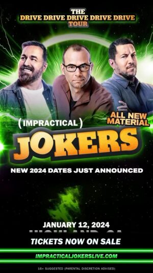 Sal Vulcano Instagram - The DRIVE DRIVE DRIVE DRIVE DRIVE Tour rolls on into 2024!! Tickets are now on sale…