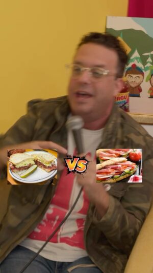 Sal Vulcano Instagram - New episode of @tastebudspod out now! Jewish deli v Italian Deli

@joederosacomedy
@louiskatzcomedy
@thehomelesspimp
