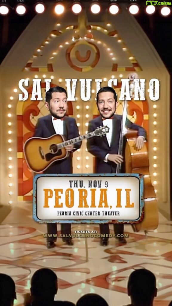 Sal Vulcano Instagram - Peoria, IL this Thursday babe!! Don’t miss out!!