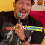 Sal Vulcano Instagram – New @tastebudspod episode is out right now! Go watch and see if we figure out what is inside a @butterfinger . 

@tastebudspod 
@mikefinoia 
@thehomelesspimp 
@joederosacomedy