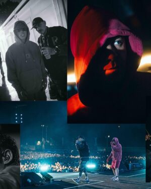 Salmo Instagram - INDIMENTICABILE. Ieri al @marrageddonfest è stato incredibile. Grazie @kingmarracash per questo regalo e grazie Milano per la vibe🔥Se state iniziando a fare musica e volete un piccolo consiglio: cercate di essere competitivi in live! La musica dal vivo vi permetterà di sopravvivere a lungo, vi darà più soddisfazioni di qualsiasi altro risultato. Le canzoni che cantate dal vivo devono essere fedeli alla registazione. I concerti sono magia pura, la verità assoluta, l’esame di maturità. Viva la fregna 📸 @giusantonelliph