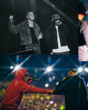 Salmo Instagram - INDIMENTICABILE. Ieri al @marrageddonfest è stato incredibile. Grazie @kingmarracash per questo regalo e grazie Milano per la vibe🔥Se state iniziando a fare musica e volete un piccolo consiglio: cercate di essere competitivi in live! La musica dal vivo vi permetterà di sopravvivere a lungo, vi darà più soddisfazioni di qualsiasi altro risultato. Le canzoni che cantate dal vivo devono essere fedeli alla registazione. I concerti sono magia pura, la verità assoluta, l’esame di maturità. Viva la fregna 📸 @giusantonelliph