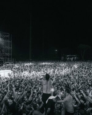 Salmo Instagram - ROMA ❤️ ieri abbiamo fatto saltare 15 mila amici Romani. È stato incredibile! @le.carie @giusantonelliph @simonececchetti_official