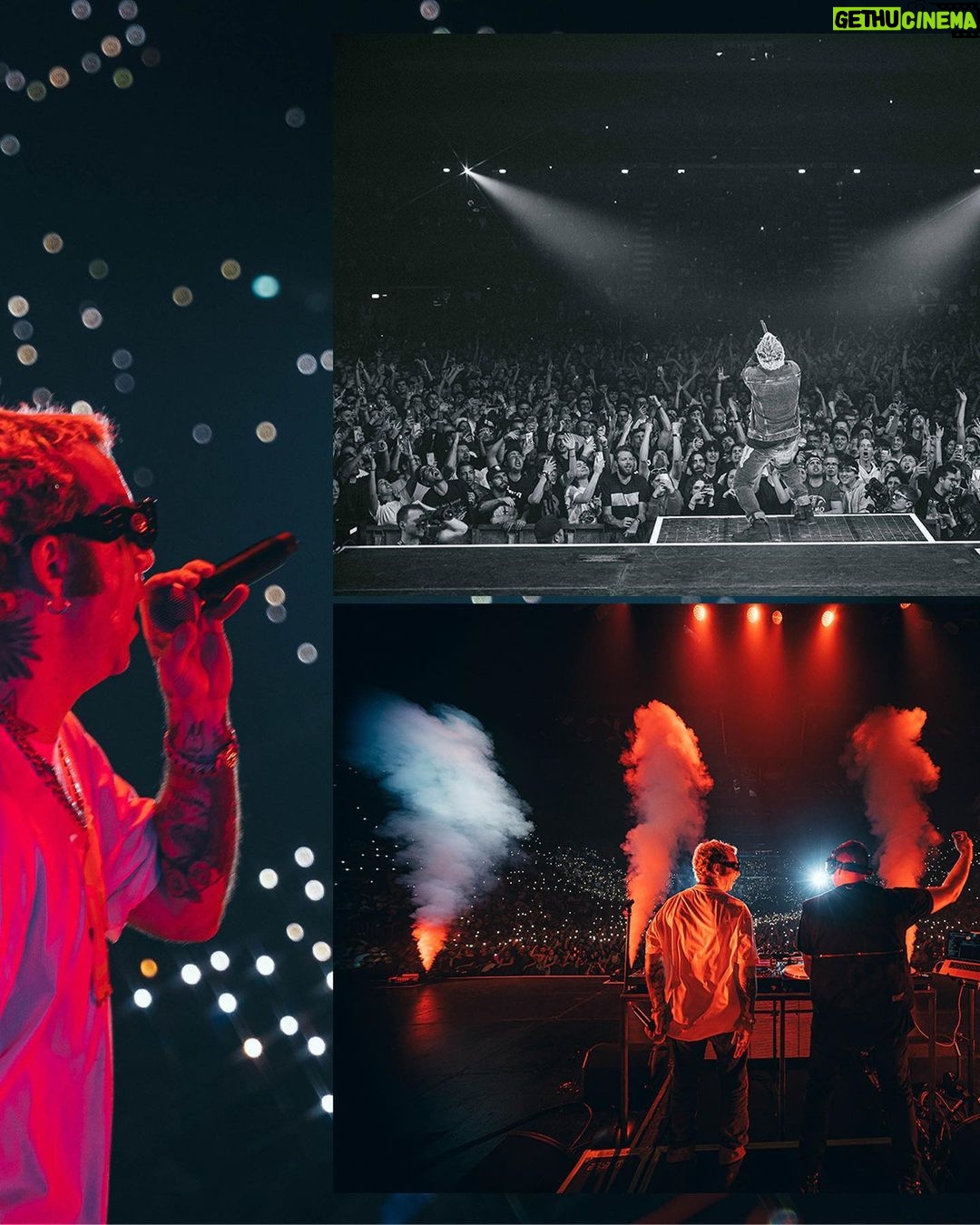 Salmo Instagram - Il tour invernale è finito. Grazie a tutta la famiglia @lebonski360 e @le.carie ❤️🔥 📸 @giusantonelliph