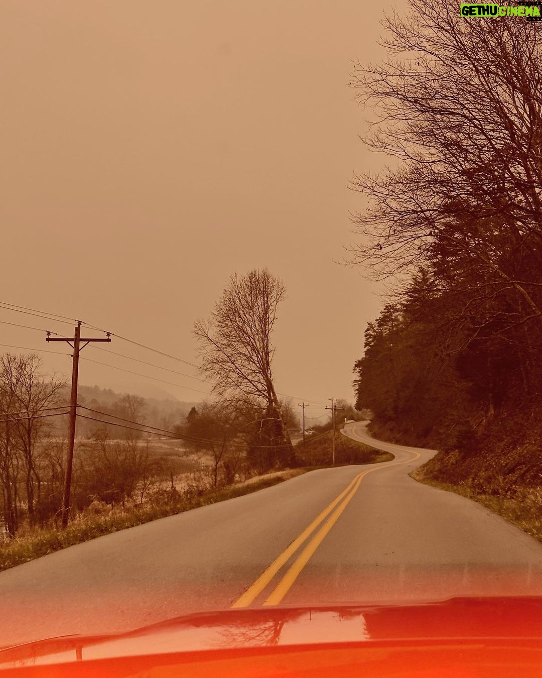 Salvatore Cinquegrana Instagram - empty roads appreciation dump Virginia USA