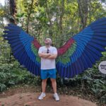 Salvatore Esposito Instagram - Dia 2 : Iguaçu 🇧🇷 Una meraviglia della natura , la potenza delle cascate incontra un parco naturale protetto e con tantissimi animali in via d'estinzione. Senza fiato 🖤 Cataratas De Foz Do Iguaçu