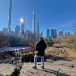 Salvatore Esposito Instagram - The King of Essex 🇺🇲 Central Park, Manhattan, New York