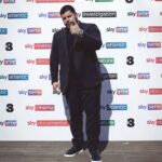 Salvatore Esposito Instagram - Durante gli upfront di @skyitalia ho avuto il piacere di presentare #Rosanero ,una fiaba dark molto ma molto divertente !!! Vi aspetto il 25 al @giffoni_experience 😎 Total look: @zegnaofficial Watch : @omega Press : @upgradeartist Agency : @tt_agencysrl Rome, Italy