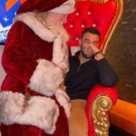 Sam Asghari Instagram – My first photo with Santa 🎅🏽