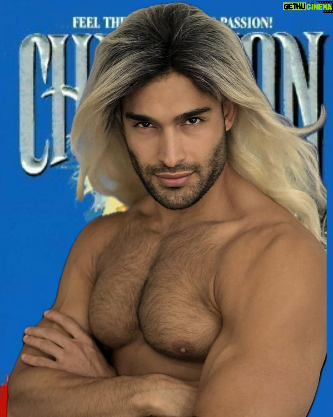 Sam Asghari Instagram - Happy Halloween 🎃😂 who did it better? #fabio #johnlennon