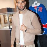 Sam Asghari Instagram - A lot of walking, lots of pizza, and a lot of "watch where yo goinnnn" 🚖🗽🍎 @hypebeast X @tourneau event. Styled: @philvalles @moncler New York, New York