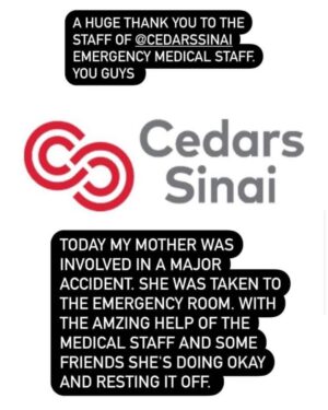Sam Asghari Instagram - I'm so Grateful for the love and support you guys had during Mama Asghari's recovery after the accident. Sending a huge thank you to the amazing medical staff at Cedars-Sinai ER. Moments like these remind us of life's preciousness. Taking a social media break to prioritize what truly matters. See you very soon.