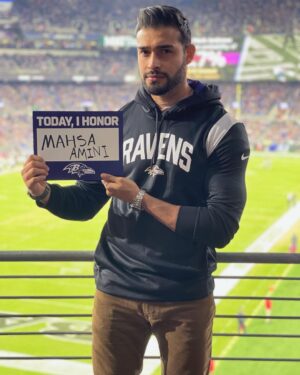 Sam Asghari Instagram - Thank you Ravens 💪🏽