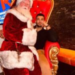 Sam Asghari Instagram – My first photo with Santa 🎅🏽