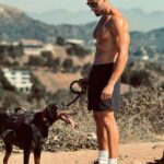 Sam Asghari Instagram - 🐕🥾
