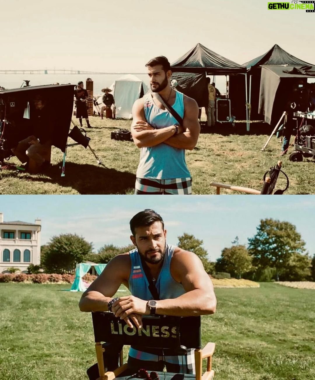 Sam Asghari Instagram - Had the pleasure to share the screen with some amazing talent. Check out @specialopslioness on @paramountplus 💪🏽🦁🎥
