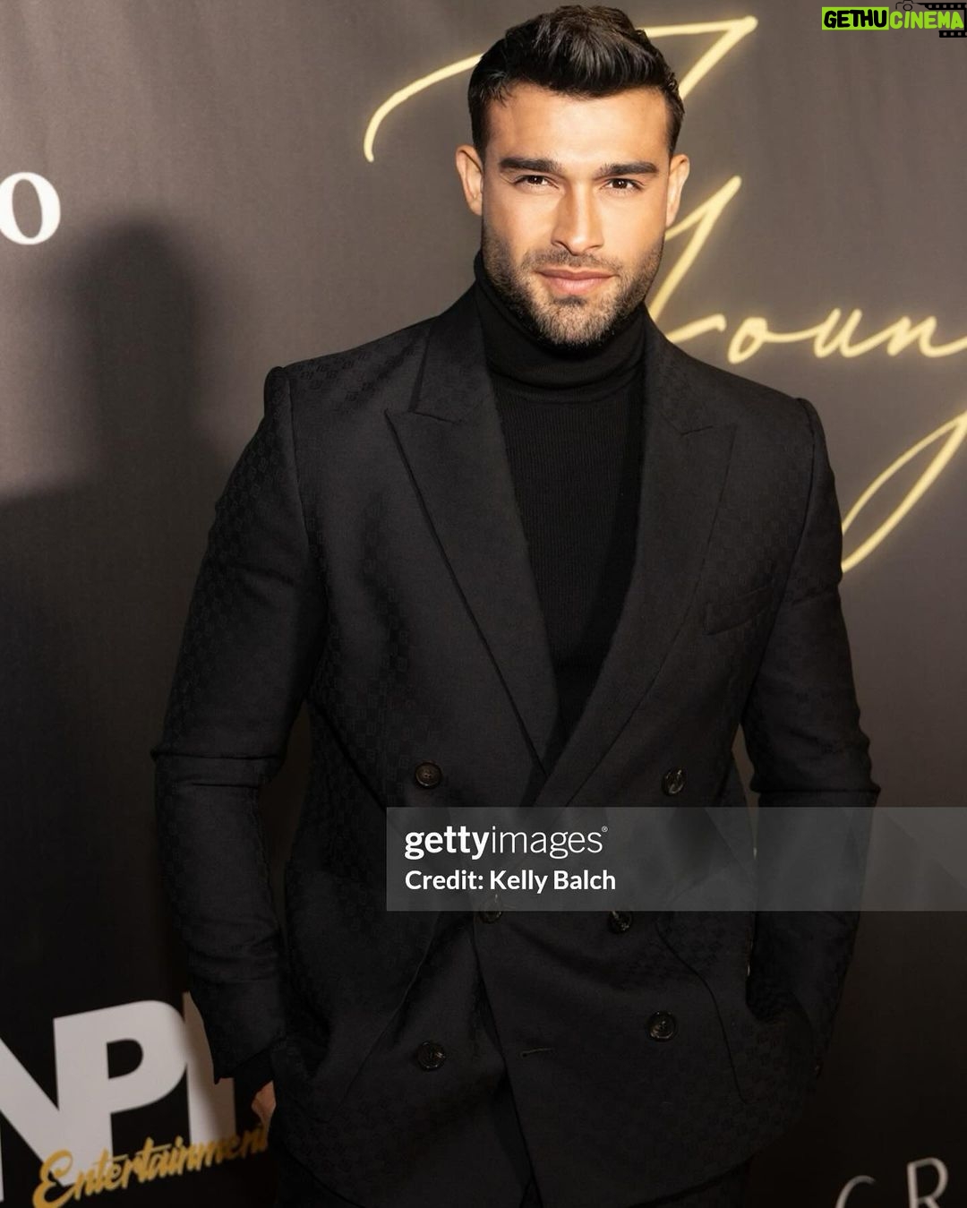 Sam Asghari Instagram - Sunday & GG after party Wearing @balmain Styled By: @jamesgatsby