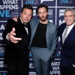 Sam Claflin Instagram - Watch What Happens Live, with @bravoandy & @jimmyfallon last night. What a trip! And Happy 15th Andy - sorry, I would have come more prepared and more dressed up, had I known 😉 Thank you for having me. @bravowwhl @daisyjonesandthesix @primevideo New York, New York