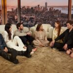 Sam Claflin Instagram - Thank you for having us @drewbarrymore. @daisyjonesandthesix @primevideo New York, New York