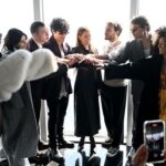 Sam Claflin Instagram - About yesterday. On top of the world at the Empire State Building with these wonderful people. @daisyjonesandthesix @primevideo