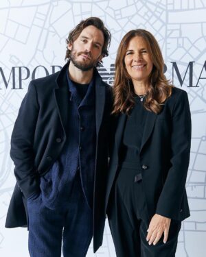 Sam Claflin Instagram - Grazie Mr Armani, 

I always treasure the opportunity of watching your fine work come to life. Thank you for allowing me yet another chance to celebrate your genius. 

@emporioarmani