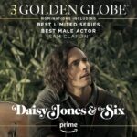 Sam Claflin Instagram - @daisyjonesandthesix just got nominated for 3 Golden Globes and I am so immensely proud, and grateful to have been a part of this very special ride. So many people put their heart and soul in to making this show what it was, but @tjenkinsreid, it all started with you! Thank you. Thank you to the Golden Globe voters, thank you to @hellosunshine and @amazonstudios for believing we could actually do it, and a special thank you to my fellow nominee, all round legend and sister @rileykeough for being the best gosh darn costar a man could ask for. You deserve this more than anyone. I am shook. And confused. Honoured, and happy. 🤗