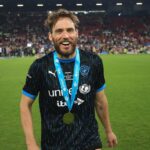 Sam Claflin Instagram - A week ago today. Still buzzing from it. Soccer Aid 2023.