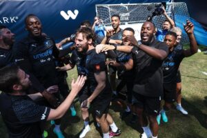 Sam Claflin Instagram - SOCCER AID for UNICEF 2023

What an incredible experience it has been. 
Four incredible days, spent with countless incredible people, playing this incredible sport, and for such an incredible cause. 

A huge thank you to everyone who makes it what it is. The hundreds and hundreds of people behind the scenes, who really go above and beyond day in and day out. 
It really couldn’t happen without you. 

To all those people who have donated already, and to those who will continue to donate, your contribution is seen, greatly appreciated, and will help make such an impact on the lives of so many. 

The money raised will help give children worldwide, who are in need, a step up in life. Help provide them with the things so many of us take for granted; 
shelter, healthcare, education. 
The chance to just be kids. To play, to learn, to grow, to live. 

So thank you @socceraid for having me. Thank you @unicef_uk for all the work you do. And thank YOU all for your support.