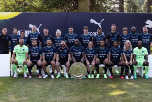 Sam Claflin Instagram - SOCCER AID for UNICEF 2023

What an incredible experience it has been. 
Four incredible days, spent with countless incredible people, playing this incredible sport, and for such an incredible cause. 

A huge thank you to everyone who makes it what it is. The hundreds and hundreds of people behind the scenes, who really go above and beyond day in and day out. 
It really couldn’t happen without you. 

To all those people who have donated already, and to those who will continue to donate, your contribution is seen, greatly appreciated, and will help make such an impact on the lives of so many. 

The money raised will help give children worldwide, who are in need, a step up in life. Help provide them with the things so many of us take for granted; 
shelter, healthcare, education. 
The chance to just be kids. To play, to learn, to grow, to live. 

So thank you @socceraid for having me. Thank you @unicef_uk for all the work you do. And thank YOU all for your support.