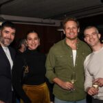 Sam Heughan Instagram - Congratulations @talkart Russell and Robert! 🙌 Fantastic evening rubbing shoulders with the most exquisite, talented artists and creators. What a wonderful celebration! ✨