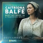 Sam Heughan Instagram – Over the moon for all our #SaturnAward nominees! Congratulations. #Outlander