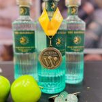 Sam Heughan Instagram - Double GOLD for our outstanding Wild Scottish Gin!!!🙌 @wswaaccess So proud, this gin is inspired by my home town in Galloway and the incredible botanicals found in the hills, forests and glens of Scotland. 🏴󠁧󠁢󠁳󠁣󠁴󠁿 Huge thank you to our amazing @sassenachspirits team! Get your gold!🍏🍸x