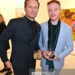 Sam Heughan Instagram - A rakishly good evening with excellent company. Thank you @tfchamberlin for your hospitality and congrats on the XV anniversary @therake Photo by Dave Benett/Getty Images)