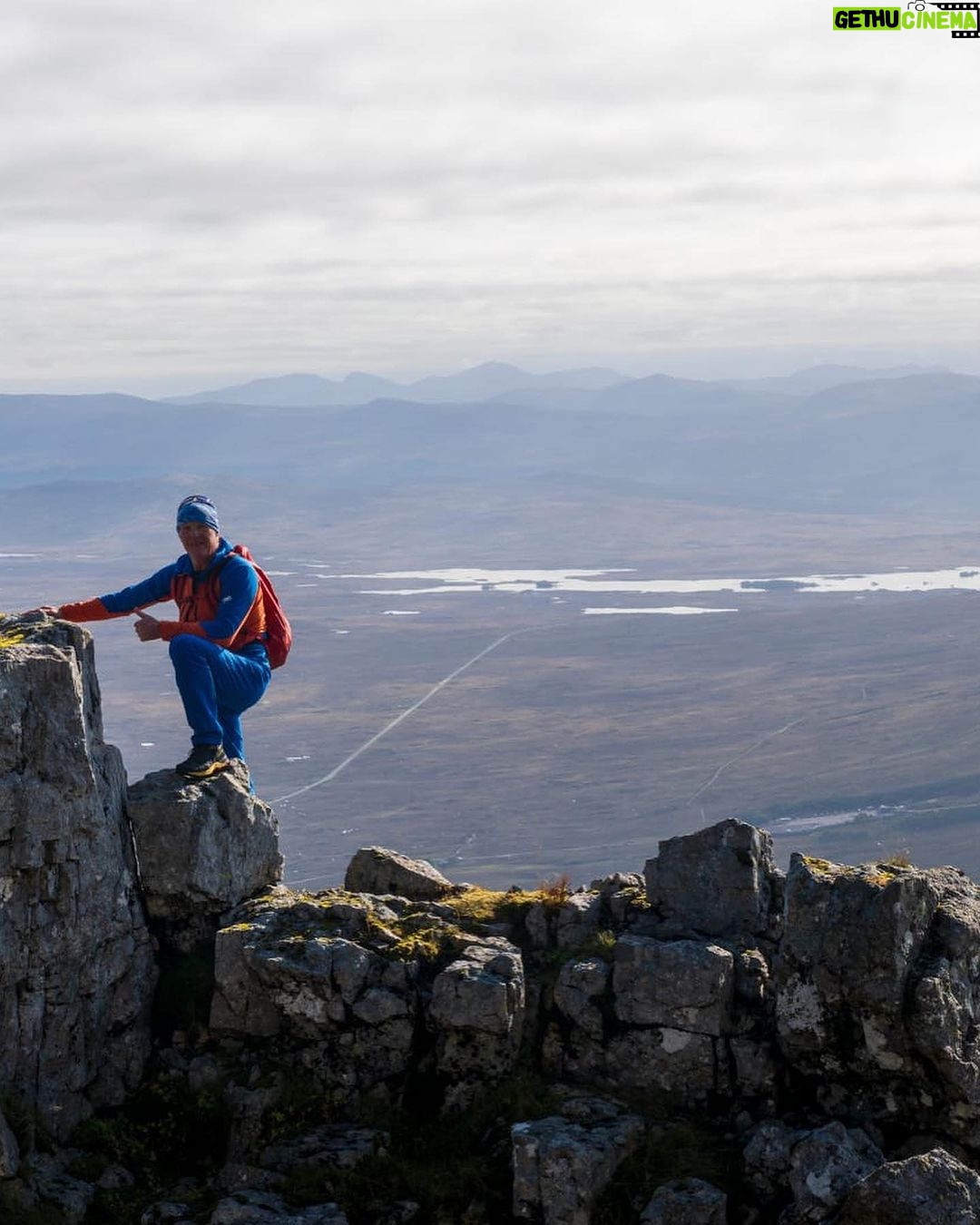 Sam Heughan Instagram - So good to finally meet Jake Norton in person @mountainworld ! Not content to climb the peaks of Nepal (Everest several times!) but now is conquering the windy Munros in Scotland. Good to see you buddy, look forward to hiking with you soon!🏔️