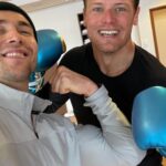 Sam Heughan Instagram - Some impromptu quick rounds with @coach_tugi this morning! 🇦🇹 🏔️ It’s been a while… 🥵🐢