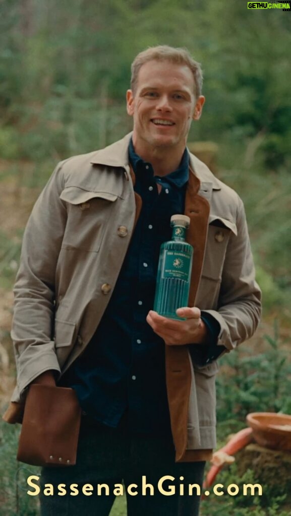 Sam Heughan Instagram - TODAY is the DAY!!! @sassenachspirits Wild Scottish Gin is available, Nationwide in the US! 🍏🍸 So proud! I personally spent so much time, tried and tested all the botanicals available in Scotland and then came up with this unique batch of 8 botanicals, inspired by home, in the south west of Scotland. Order your taste of Wild Scotland Now! SLAINTE!x (www.Sassenachgin.com) Other countries/states to be added soon! #samheughan #Sassenach #sassenachgin #Sassenachwhisky #scotland #ad